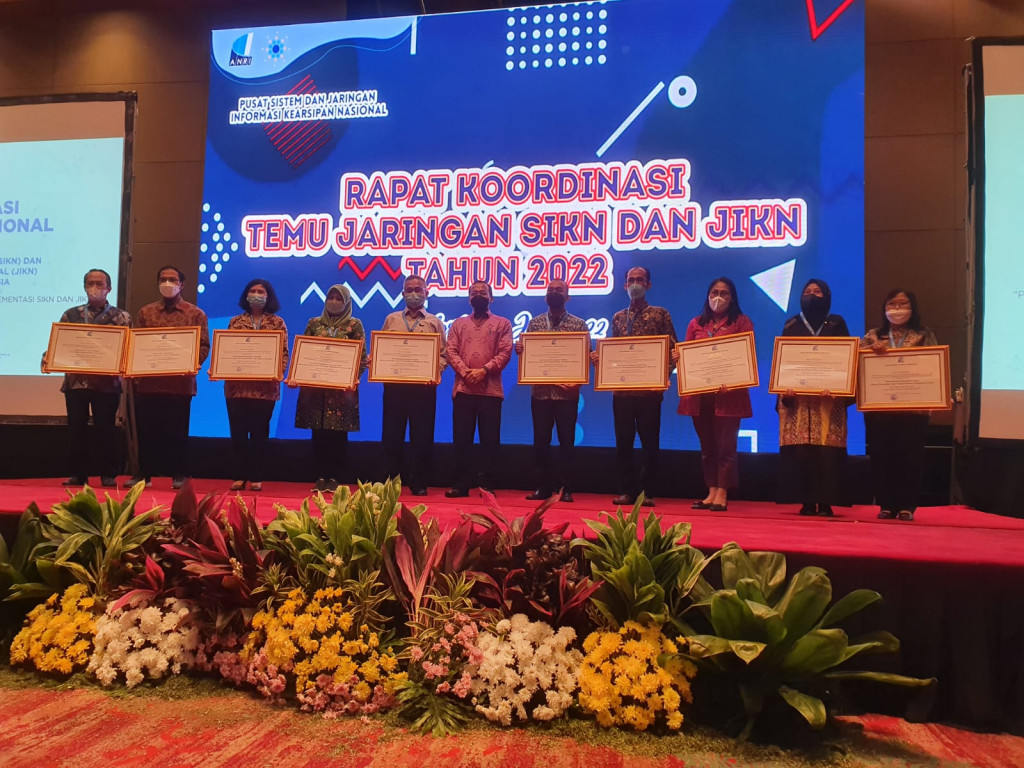 Rapat Koordinasi Temu Jaringan Nasional Sistem Informasi Kearsipan Nasional (SIKN) dan Jaringan Informasi Kearsipan Nasional (JIKN) Arsip Nasional Republik Indonesia